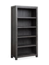 Ernest 38\" Bookcase with Adjustable Shelves  - Ravenwood Black
