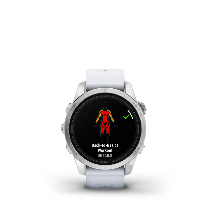 Garmin Epix™ Pro Gps Smartwatch - Health Tracking With Amoled Display, 42mm - Silver