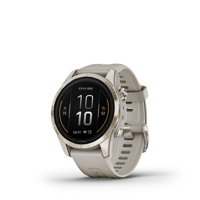 Garmin Epix™ Pro Gps Smartwatch - Health Tracking With Amoled Display, 42mm - Soft Gold