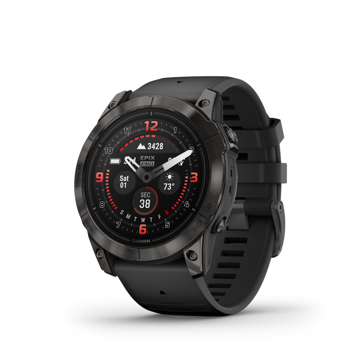 Garmin Epix™ Pro Gps Smartwatch - Health Tracking With Amoled Display, 51mm - Carbon Gray
