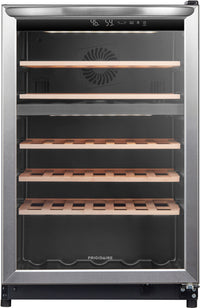 Frigidaire 45 Bottle Two-Zone Wine Cooler - Stainless Steel -  FRWE4626AS 