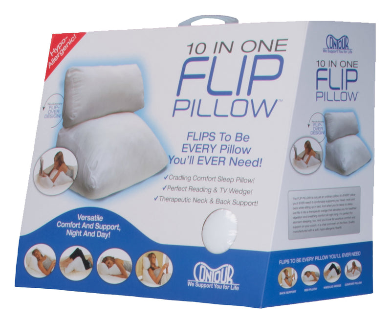 Contour Flip 10-in-1 Pillow