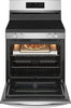 Frigidaire Gallery 5.3 Cu. Ft. Electric Range with Stone-Baked Pizza – Smudge-Proof® Stainless Steel - GCREC070BF | Cuisinière électrique Frigidaire Gallery de 5,3 pi3 avec pizza cuite sur pierre - acier inoxydable Smudge-ProofMD - GCREC070BF