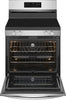 Frigidaire Gallery 5.3 Cu. Ft. Electric Range with Stone-Baked Pizza – Smudge-Proof® Stainless Steel - GCREC070BF | Cuisinière électrique Frigidaire Gallery de 5,3 pi3 avec pizza cuite sur pierre - acier inoxydable Smudge-ProofMD - GCREC070BF