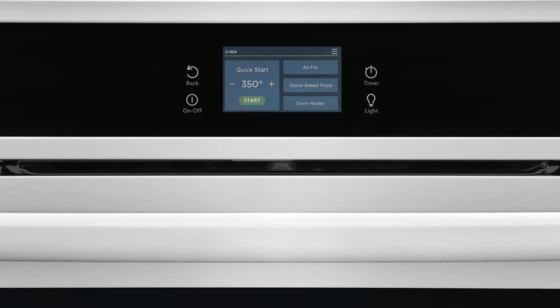 Frigidaire Gallery 30\" Single Electric Wall Oven with Stone-Baked Pizza - Stainless Steel - GCWS3070AF