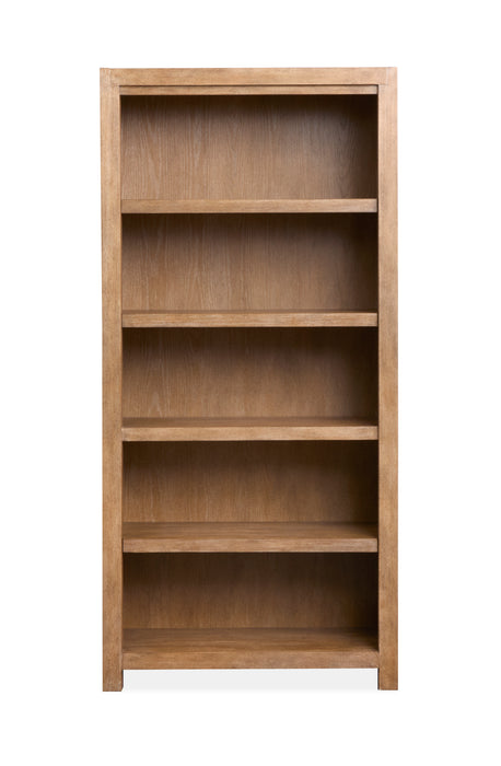 Grafton 38\" Bookcase with Adjustable Shelves - Sierra Brown