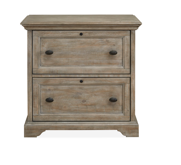 Harold 32\" Filing Cabinet with Locking Drawers - Dovetail Grey 