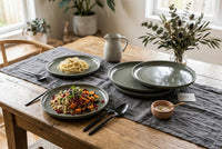 Gaia Stoneware Dinner Plates, Set of 4 (10.5-Inch) 