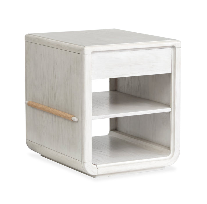 Holton 22\" Accent Table with Storage - Pearl 