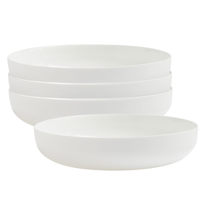 Oslo Opal Glass Pasta Bowls, Set of 4 