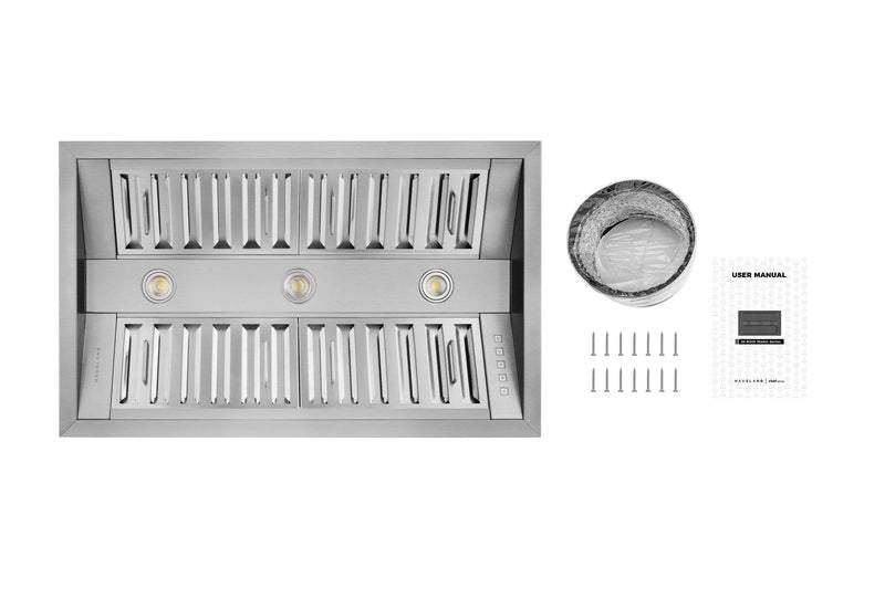 Hauslane Pro-Style 40\" IN-R300 Built-In Range Hood - IN-R300SS-40