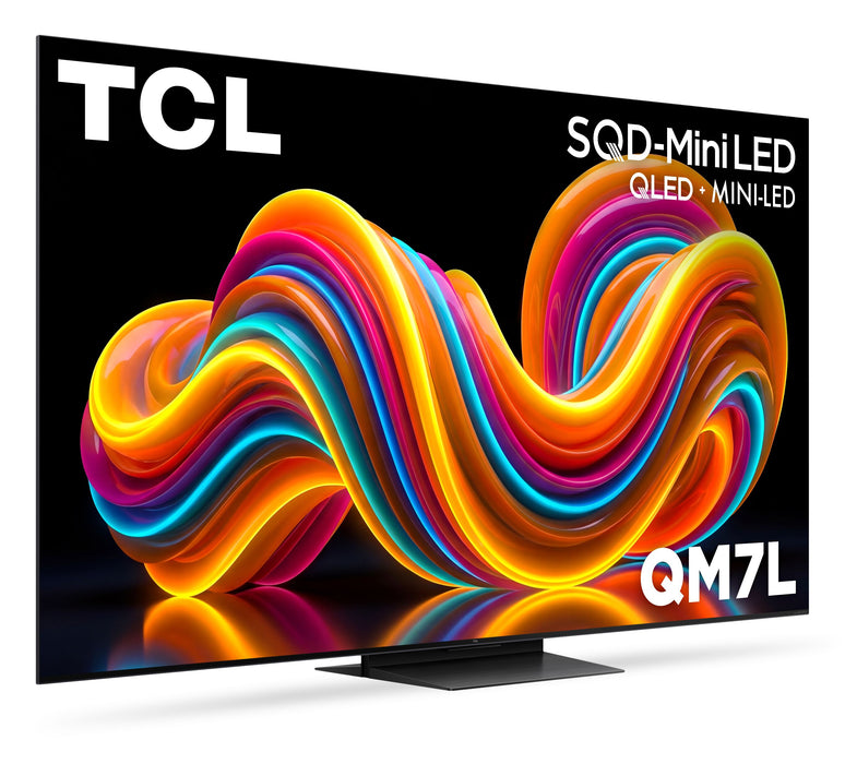 TCL 55\" QM7L SQD Mini-LED 4K UHD Smart Fire TV (55QM7L) - 2026 Model