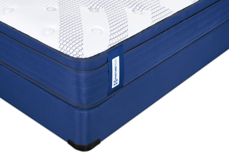 Sealy Posturepedic® 1050 Series Minden Eurotop Medium Twin Mattress Set