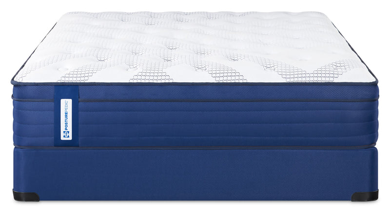 Sealy Posturepedic® 1050 Series Minden Eurotop Medium Twin Mattress Set