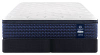Serta Vanguard Stonebridge Eurotop Medium King Mattress Set 