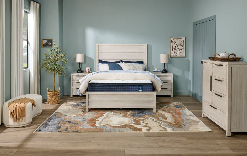 Serta Vanguard Stonebridge Eurotop Medium Queen Mattress 