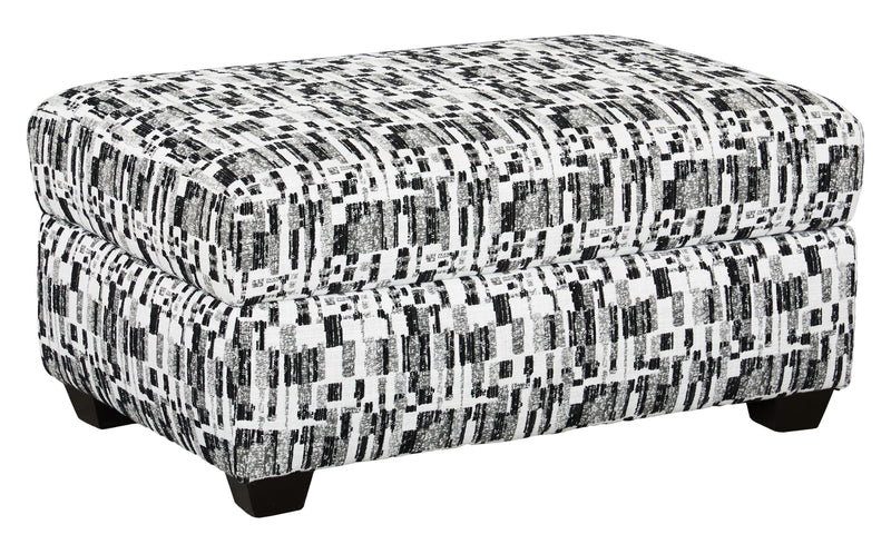 Made in Canada Customizable Sofa Lab Trunk 39\" Fabric Storage Ottoman – Noir Accent Fabric