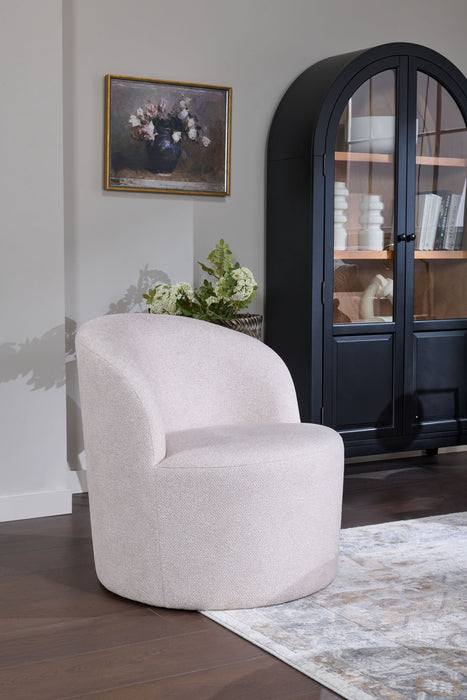 Lexi 28.35\" Fabric Accent Chair – Beige