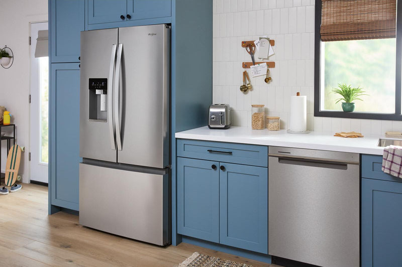 Whirlpool 36\" 23.4 Cu. Ft. French Door Refrigerator - Fingerprint-Resistant Stainless Steel - WRFC5236RZ