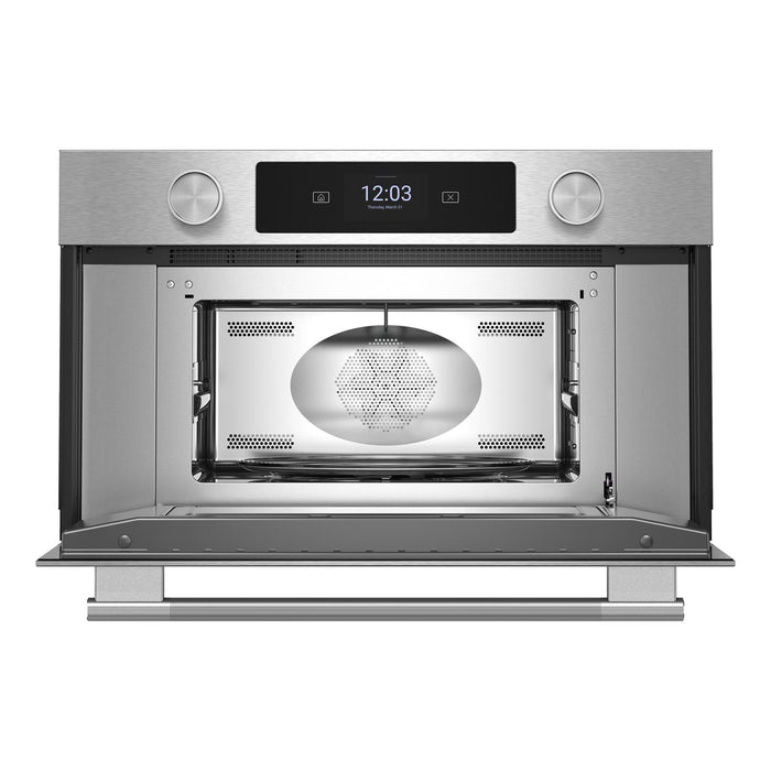 Kitchenaid 27\" Built-In Microwave Oven with Air Fry – PrintShield - KMBS727SPS