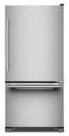 Kitchenaid 33\" 22 Cu. Ft. Bottom Mount Refrigerator – PrintShield Stainless - KRBR133SPS