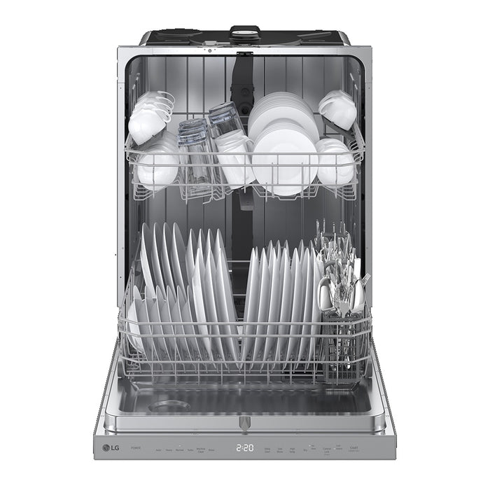 LG 22.37” 52 dB Top Control Dishwasher with FlushFit™ – Stainless Steel - LDNPC227S