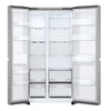LG 36" 23 Cu. Ft. Counter-Depth Side by Side Refrigerator - Prime Silver - LS23NCP20V | Réfrigérateur LG de 23 pi3 et 36 po de profondeur comptoir à compartiments juxtaposés - argenté Prime - LS23NCP20V