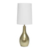 Simple Designs Tear Drop Table Lamp - Gold