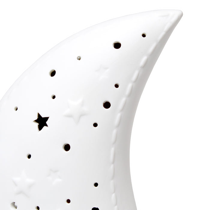 Simple Designs Porcelain Moon Table Lamp