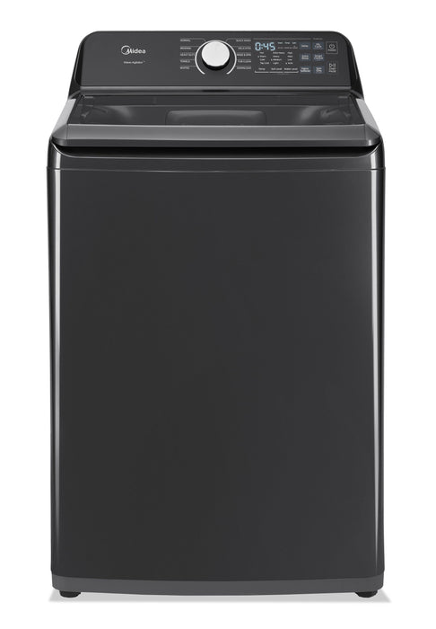 Midea 5.1 Cu. Ft. Smart Agitator Washer – Black - MLTW51A2BGG