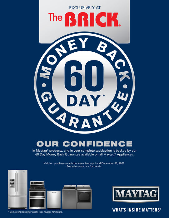 Maytag 5.8 Cu. Ft. Smart Front-Load High-Efficiency Steam Washer - Metallic Slate - Stackable - MHW8630HC