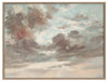 Clouds I Framed Canvas - 18\" x 24\" 