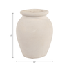 6.75” Contemporary Bud Vase – Ivory  | Vase à fleurs contemporain de 6,75 po - ivoire