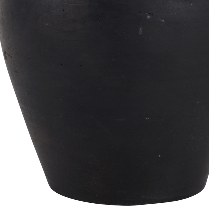 6.25” Terracotta Bud Vase – Black 