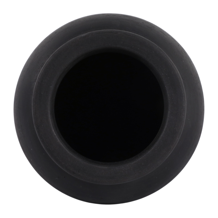 6.25” Terracotta Bud Vase – Black 