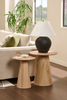 Sidney 14" Table Lamp with Linen Shade – Black | Lampe de table Sidney de 14 po avec abat-jour en lin - noire | SIDNEYTL