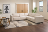 Infinity Modular 5-Piece Chenille Fabric Sofa Sectional – Taupe | Sofa sectionnel modulaire Infinity 5 pièces en tissu de chenille - taupe