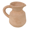 5.75” Terracotta Bud Vase Pitcher – Natural 