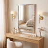 Hammerchrome 24x36 Rectangular Mirror - Silver | Miroir rectangulaire Hammerchrome 24 x 36 - argenté