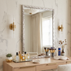 Hammerchrome 24x36 Rectangular Mirror - Silver | Miroir rectangulaire Hammerchrome 24 x 36 - argenté