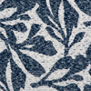 Made in Canada Customizable Sofa Lab Round 38" Fabric Ottoman – Marine Accent Fabric | Pouf courbé personnalisable de Sofa Lab de 38 po fabriqué au Canada en tissu - tissu décoratif Marine