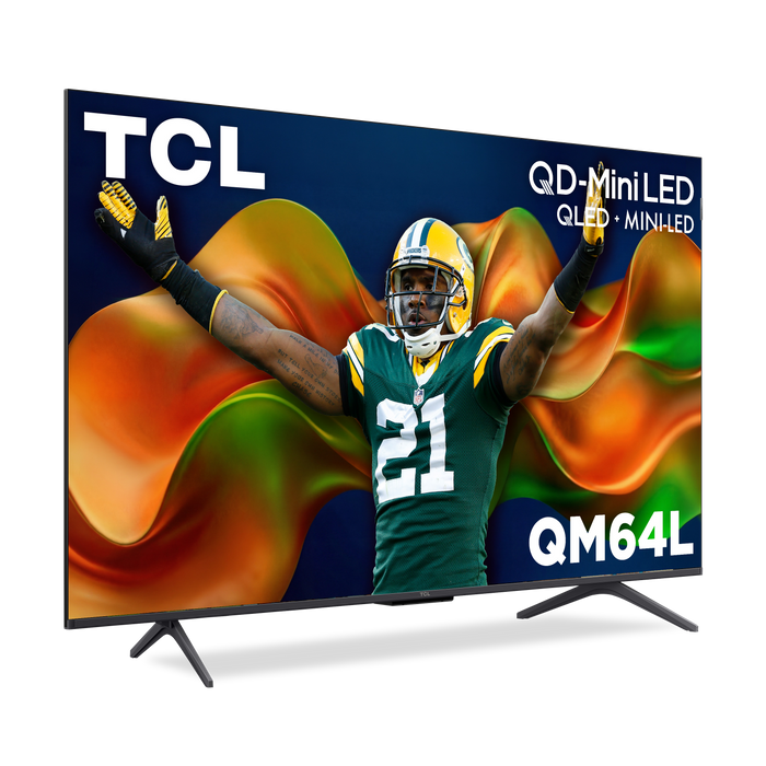 TCL 50\" QM64L QD Mini-LED 4K Smart Fire TV (50QM64L) - 2026 Model
