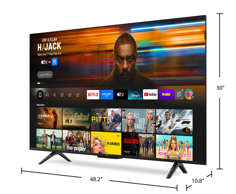 TCL 55\" Q6L Series QD-Mini LED QLED 4K UHD HDR Smart Fire TV (55Q6L) - 2026 Model