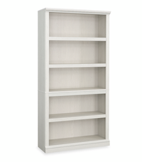 Alcott 35.28” 5-Shelf Bookcase with 3 Adjustable Shelves - Glacier Oak