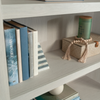 Alcott 35.28” 5-Shelf Bookcase with 3 Adjustable Shelves - Glacier Oak | Bibliothèque Alcott de 35,28 po à 5 tablettes dont 3 tablettes réglables - chêne glacier