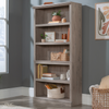 Alcott 35.28” 5-Shelf Bookcase with 3 Adjustable Shelves - Laurel Oak | Bibliothèque Alcott de 35,28 po à 5 tablettes dont 3 tablettes réglables - chêne Laurel