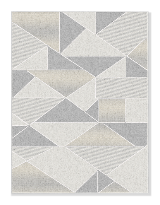 Anson Cream Beige Area Rug – 5’ x 7’