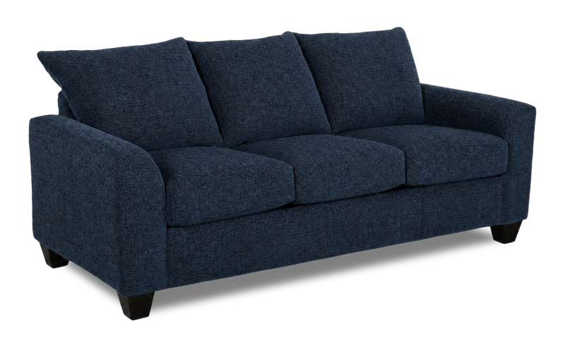 Made in Canada Customizable Sofa Lab Arc 86\" Fabric Sofa  – Chenille Pacific