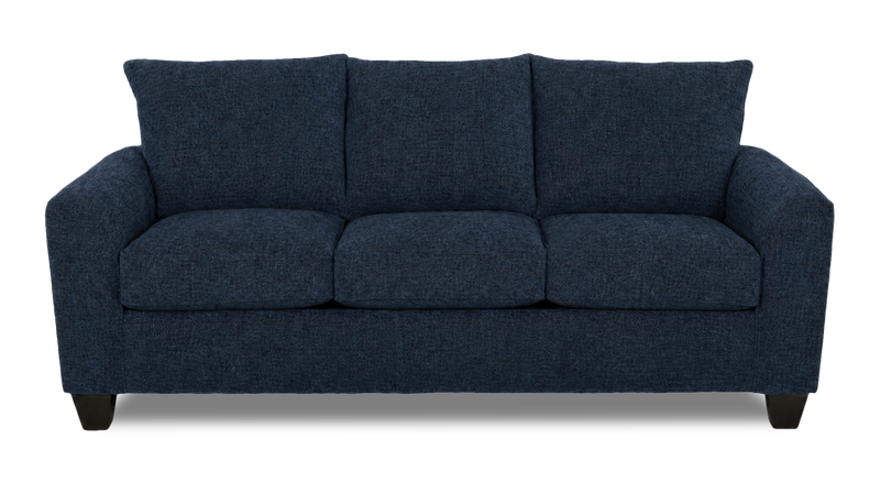 Made in Canada Customizable Sofa Lab Arc 86\" Fabric Sofa  – Chenille Pacific