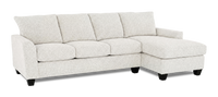 Made in Canada Customizable Sofa Lab Arc Right-Facing Fabric Sofa Chaise – Teddy Riverrock